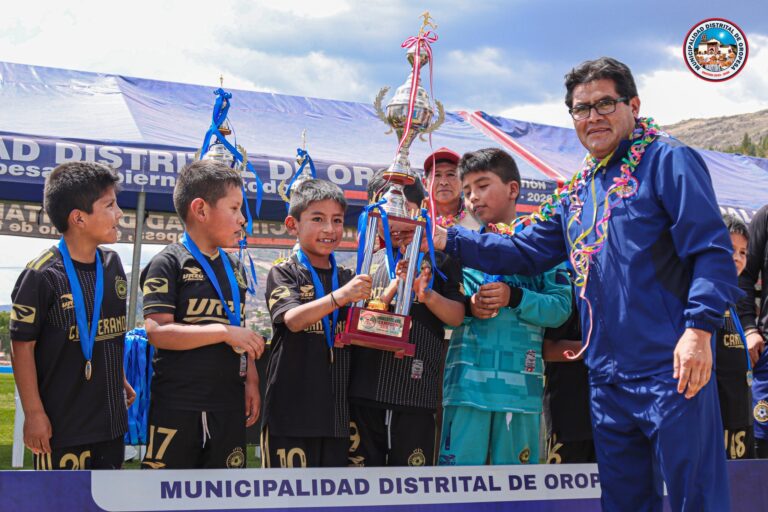 clausura del campeonato de futbol